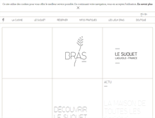 Tablet Screenshot of bras.fr